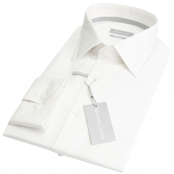 Michael Kors - Michael Kors - Two Ply Stretch Twill shirt | Skjorte White