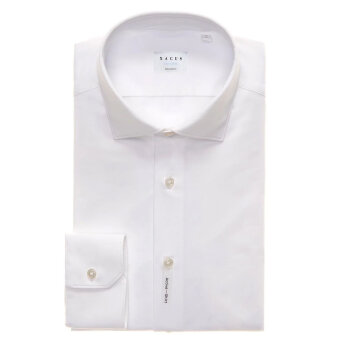 Xacus - Xacus - Active shirt 11460 | Tailored fit Skjorte Hvid