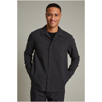 Matinique - Matinique - Owen | Overshirt Dark grey 