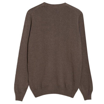 Oscar Jacobson - Oscar Jacobson - Valter sweater | Strik Brown