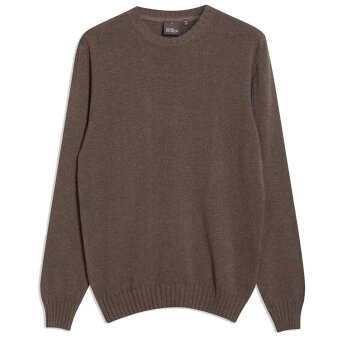 Oscar Jacobson - Oscar Jacobson - Valter sweater | Strik Brown