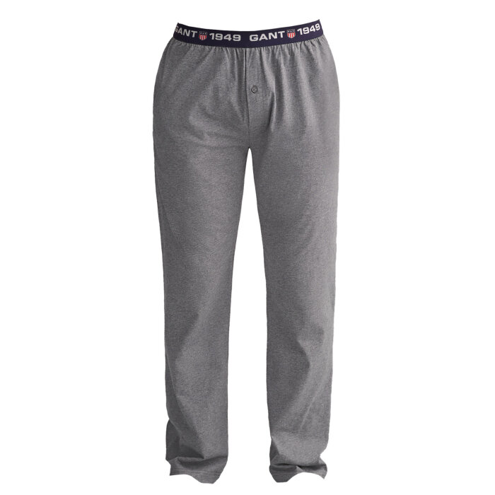 Gant - Gant - Retro shield pyjama pants | Pyjamas Dark grey mel.