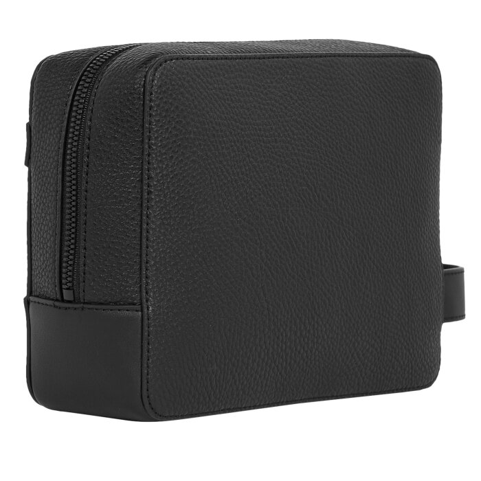 Tommy Hilfiger  - Tommy Hilfiger - TH central washbag | Toilettaske Black