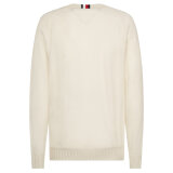 Tommy Hilfiger - Tommy Hilfiger - Multi lambswool c-neck | Strik Ivory Tommy Hilfiger - Tommy Hilfiger - Multi lambswool c-neck | Strik Ivory