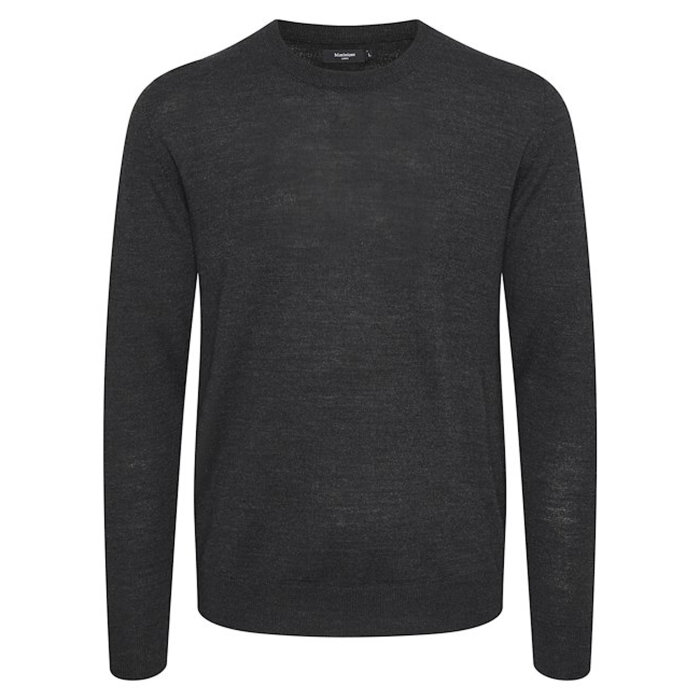 Matinique - Matinique - Petro sweater | Strik Medium grey