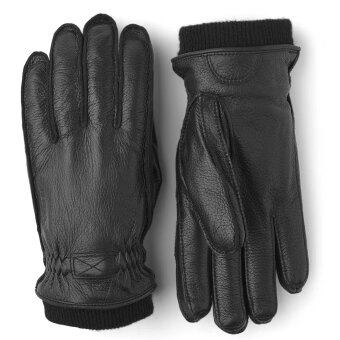 Hestra - Hestra - Olav gloves | Skindhandske Sort