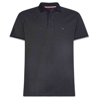 Tommy Hilfiger  - Tommy Hilfiger - TH two tone bubble stitch | Polo T-shirt