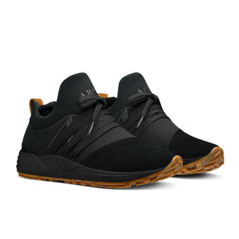 Arkk Copenhagen - Arkk - Raven nubuck shoes | Sneakers black Brown Gum