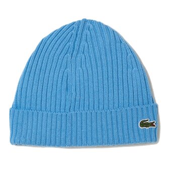 Lacoste - Lacoste - Knitted Beanie | Strik Hue Argentine Blue