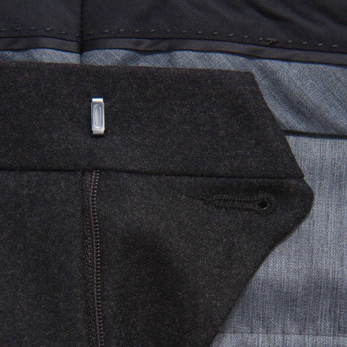 Oscar Jacobson - Oscar Jacobson - Denz pants | Flannelsbuks Dark Brown