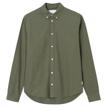 LES DEUX - Les Deux - Kristian oxford shirt | Skjorte Olive night