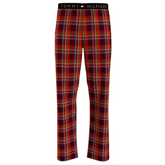 Tommy Hilfiger  - Tommy Hilfiger - Flannel py pant | Pyjamas Bukser 0HF Rød