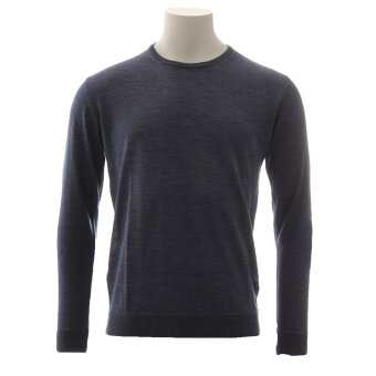 Limited Edition - Limited Edition - Wool/silk pullover | Strik Blue 