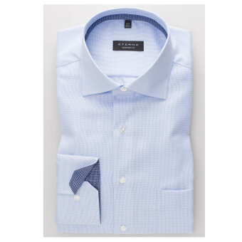 Eterna - Eterna - 3116 C | Skjorte 12 Lyseblå