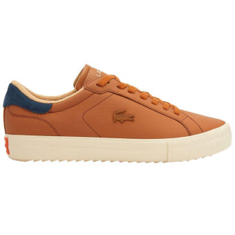 Lacoste - Lacoste - Powercourt shoes | Sko Brown navy 