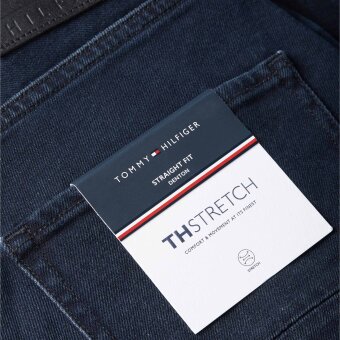 Tommy Hilfiger  - Tommy Hilfiger - Straight Denton denim | Jeans Blue black