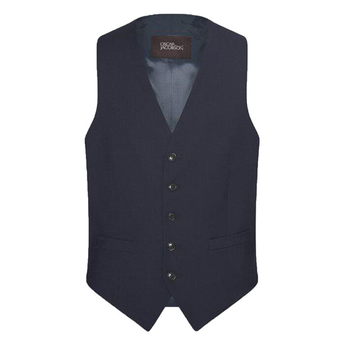 Oscar Jacobson - Oscar Jacobson - Carlo waistcoat | Vest Navy 