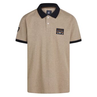 Signal - Signal - Gaston new | Polo t-shirt Brown mink melange 