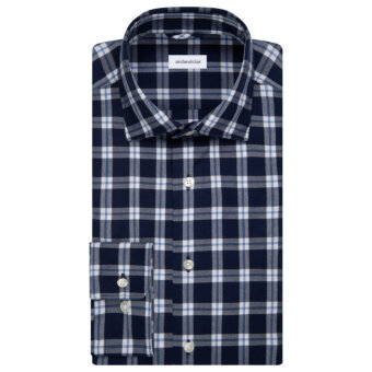 Seidensticker - Seidensticker - Kent shirt 655640 | Slim fit Skjorte Blue 