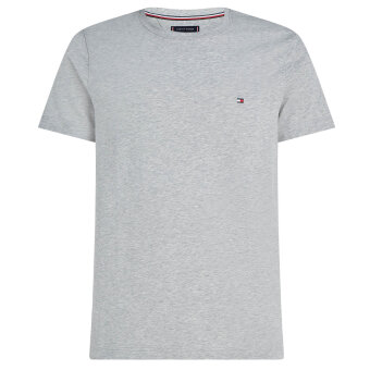 Tommy Hilfiger  - Tommy Hilfiger - Tee Core Stretch | T-shirt Grå