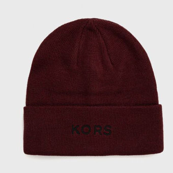 Michael Kors - Michael Kors - Silicone beanie | Strik Hue Merlot