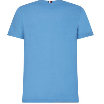 Tommy Hilfiger  - Tommy Hilfiger - Essential monogram | T-shirt Sky cloud