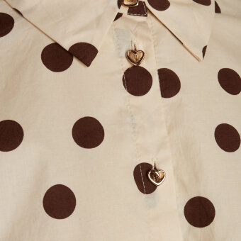 Love&divine ( Dame ) - LOVE&DIVINE - LOVE765-2 | SKJORTE CHOCO DOT