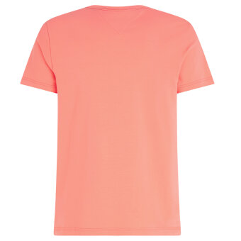 Tommy Hilfiger  - Tommy Hilfiger - Stretch slim fit tee | T-shirt Peach dusk