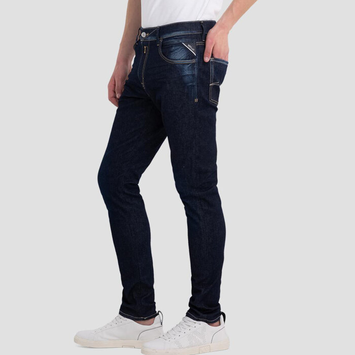 Replay  - Replay - Anbass hyperflex | Jeans Blue 