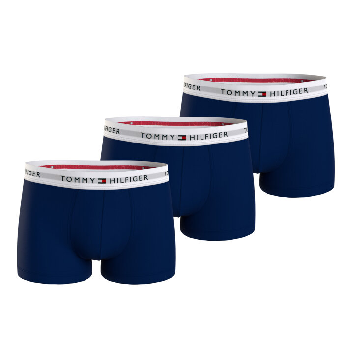 Tommy Hilfiger  - Tommy Hilfiger - 3-pack trunk | Tights Sky Desert