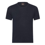 Oscar Jacobson - Oscar Jacobson - Kyran linen | T-shirt Navy