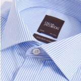 Oscar Jacobson - Oscar Jacobson - Slim fit noniron banker | Skjorte Light blue