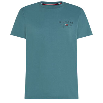 Tommy Hilfiger  - Tommy Hilfiger - Brand love small logo | T-shirt Frosted green