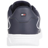 Tommy Hilfiger  - Tommy Hilfiger - Lo cup leather | Sneaker Desert sky