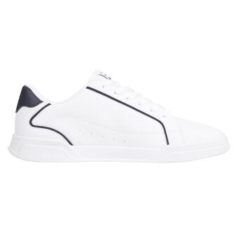 Tommy Hilfiger  - Tommy Hilfiger - Lo cup leather | Sneaker White