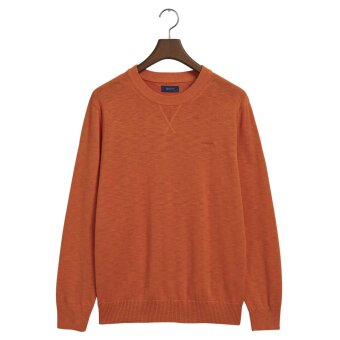 Gant - Gant - Flamme c-neck sweater | Sweatshirt Pumpkin orange
