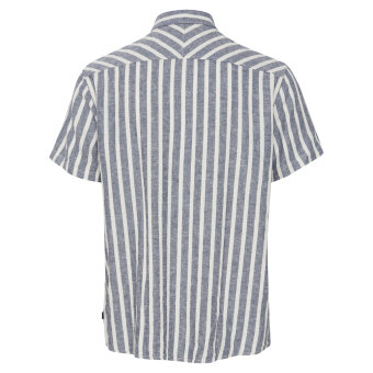 Solid - Solid - Fried linen shirt | K/Æ Hørskjorte Insignia blue