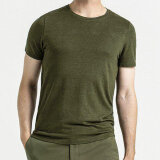 Oscar Jacobson - Oscar Jacobson - Kyran linen | T-shirt Green