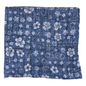 Portia - Portia - 17-7805-2 | Pyntelommetørklæde Blå blomst