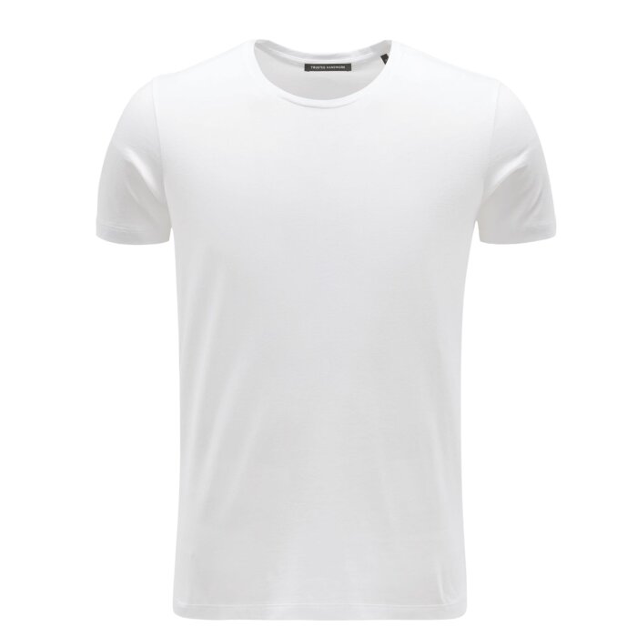 TRUSTED HANDWORK - Trusted Handwork - PIMA tee | T-shirt White