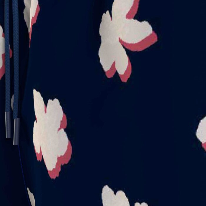 Tommy Hilfiger  - Tommy Hilfiger - Drawstring print | Badeshorts Floral blue