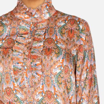 Love&divine ( Dame ) - LOVE&DIVINE - LOVE953-1 | KJOLE ORANGE PAISLEY