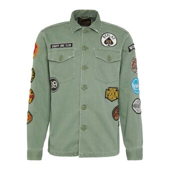 Replay  - Replay - Patch | Overshirt Green