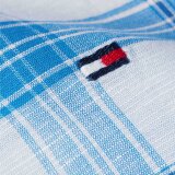 Tommy Hilfiger  - Tommy Hilfiger - TH cotton/linien check shirt | K/Æ Skjorte Blue