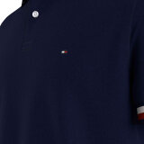Tommy Hilfiger  - Tommy Hilfiger - TH monotype cuff slim | Polo T-shirt Desert Sky