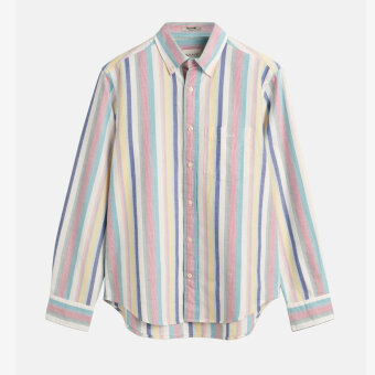 Gant - Gant - Oxford multistripe shirt | Skjorte Multicolor