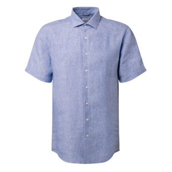 Seidensticker - Seidensticker - 840451 new Kent shirt | K/Æ Hørskjorte Blue