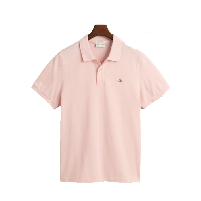 Gant - Gant - 2210 shield pique | Polo T-shirt Faded Pink