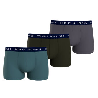 Tommy Hilfiger  - Tommy Hilfiger - 3-pack | Trunk 0XX Green Ash