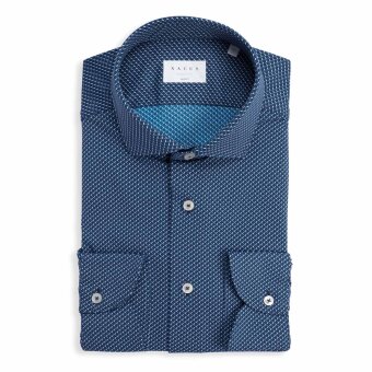 Xacus - Xacus - ACT558ML Shirt | Tailored fit Skjorte Blå